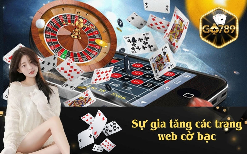 Sự gia tăng các trang web cờ bạc